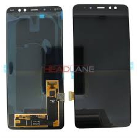 TOUCH+DISPLAY SAMSUNG A8 PLUS 2018 A730 SERVICE PACK (GH97-21534A) 6.0"BLACK
